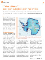 “Vita aliena” nei laghi subglaciali in Antartide