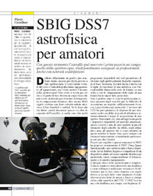 SBIG DSS7 astrofisica per amatori