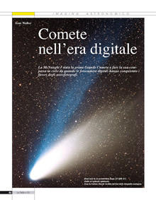 Comete nell’era digitale