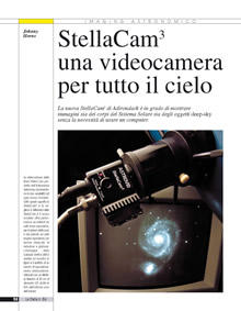 StellaCam3 una videocamera per tutto il cielo