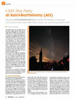 Il XXII Star Party di Saint-Barthélemy (AO)