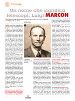 Un nome che significa telescopi: Luigi MARCON