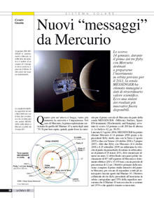 Nuovi “messaggi” da Mercurio
