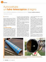Autocostruire un tubo telescopico di legno