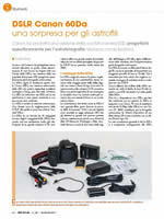 DSLR Canon 60Da: una sorpresa per gli astrofili