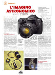 L’IMAGING ASTRONOMICO nel 2009