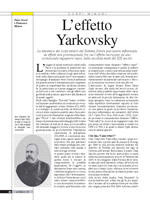 L’effetto Yarkovsky