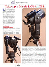 Telescopio Meade LX90 8” GPS