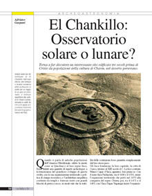El Chankillo: Osservatorio solare o lunare?