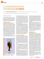 La radioastronomia amatoriale in Italia