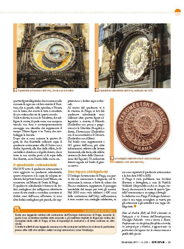 L’orologio astronomico di Praga