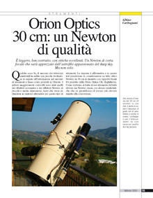 Orion Optics 30 cm: un Newton di qualità