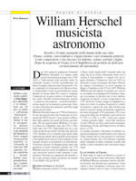 William Herschel musicista astronomo