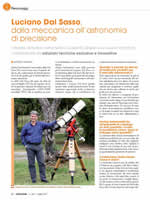 Luciano Dal Sasso, dalla meccanica all’astronomia di precisione