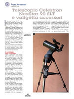Telescopio Celestron NexStar 90 SLT e valigetta accessori