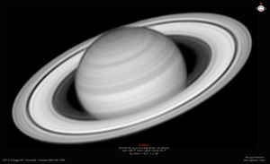 Saturno e l'Esagono Polare Nord