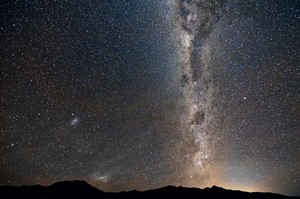 Nubi di Magellano e via Lattea