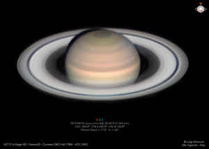 Saturno - Esagono Polare