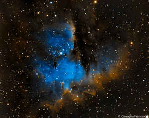 NGC 281 Pacman Nebulosa