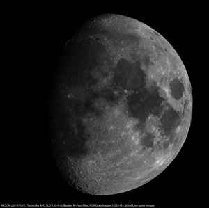 Luna gibbosa crescente (80%)