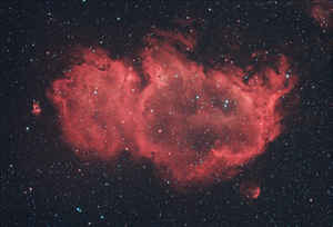 Nebulosa 'Anima' IC-1848 nella costellazione di Cassiopea.
