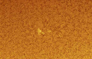 Sole in H-Alpha 4 aprile 2020 - AR2759