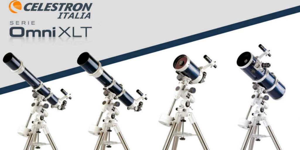 Quattro nuovi telescopi nella serie Celestron Omni XLT