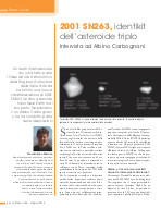 2001 SN263, identik dell’asteroide triplo - Intervista ad Albino Carbognani