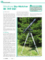 Rifrattore Sky-Watcher BK 709 EQ1