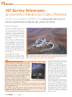 VLT Survey Telescope: un primato italiano sul Cerro Paranal