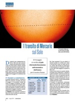 Osservazioni. Il transito di Mercurio sul Sole