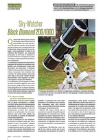 Prove strumenti. Sky-Watcher Black Diamond 200/1000