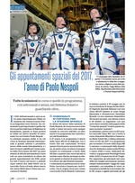Astronautica. Gli appuntamenti spaziali del 2017, l’anno di Paolo Nespoli